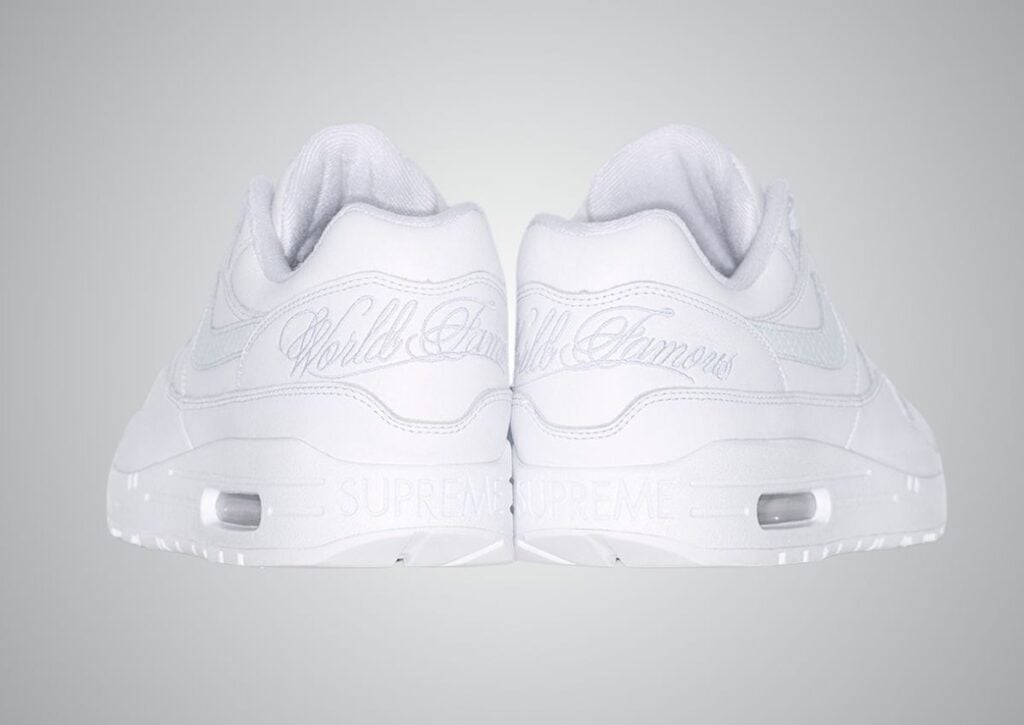 Supreme Nike Air Max 1 White HF8813-100
